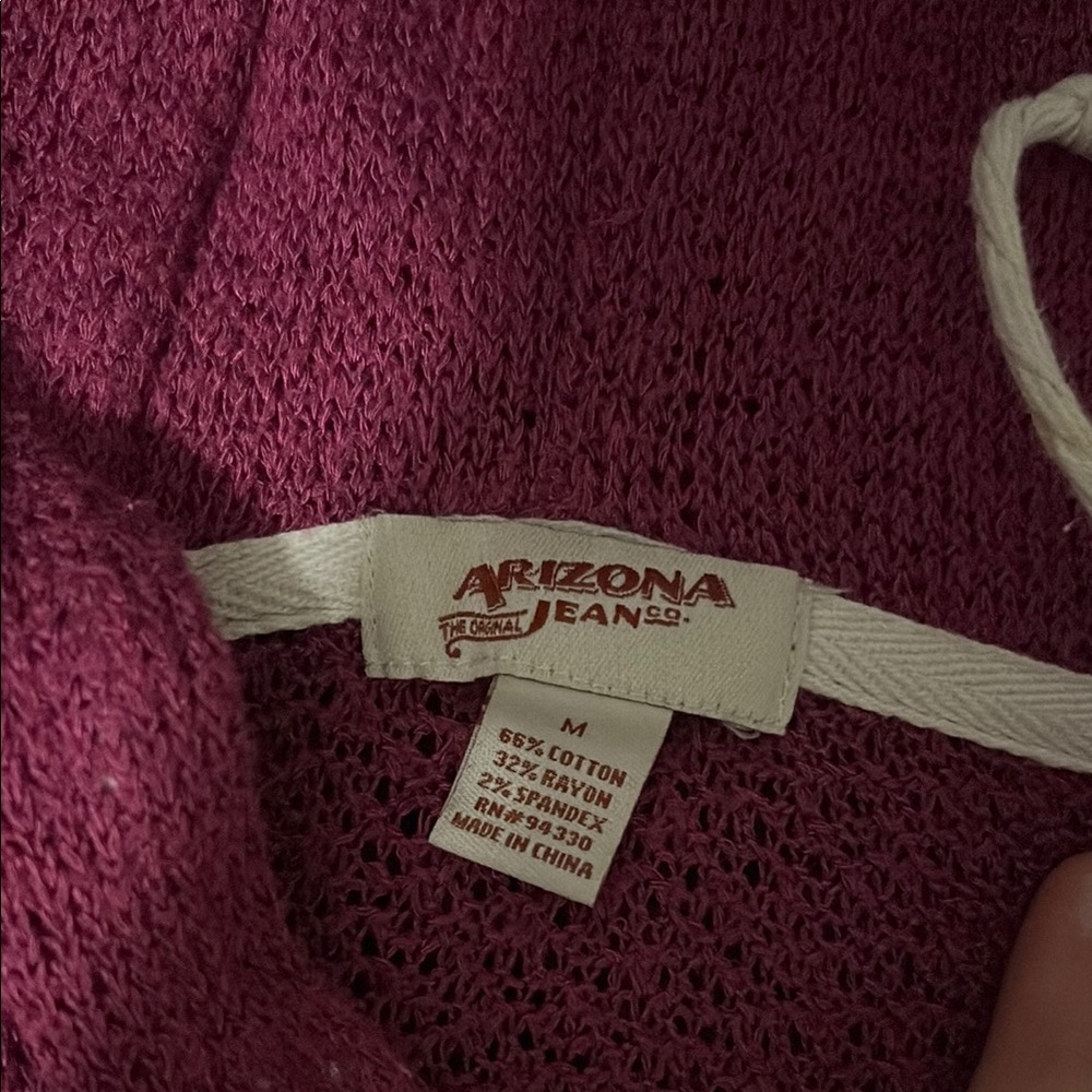 Arizona Jean Co. Purple Knit Sweater